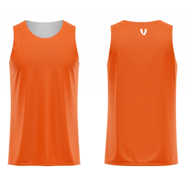 Orange/White Reversible Singlet "Bundle"