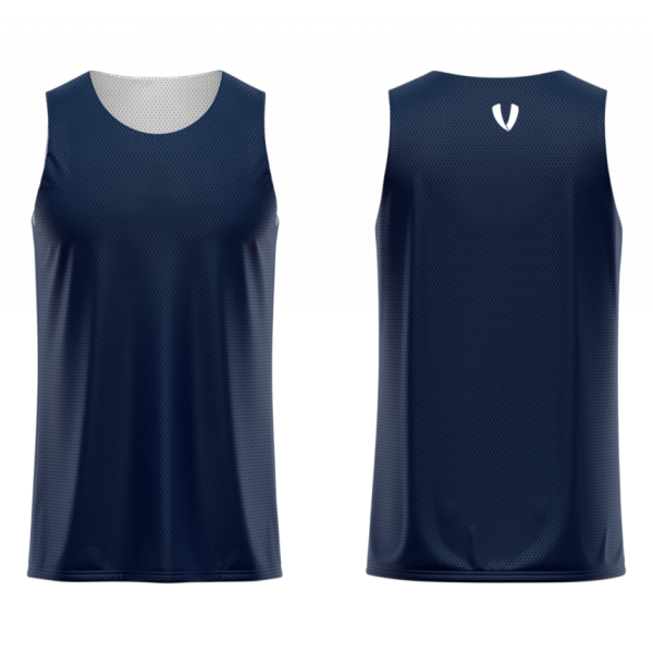 Navy/White Reversible Singlet "Bundle"